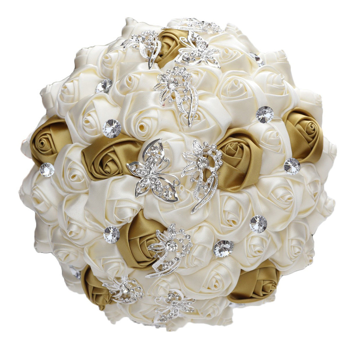 LoveQuince Crystal Butterfly Quinceañera Bouquet W2216-Z