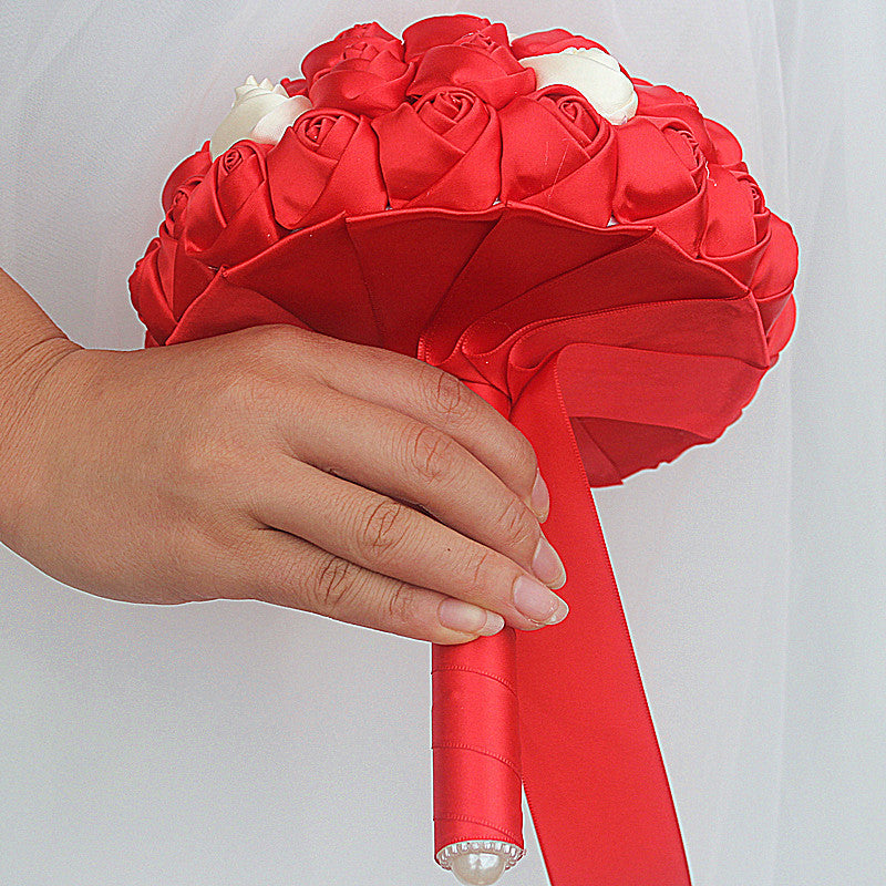 Satin Rose Ramos Custom Bouquet LQ223