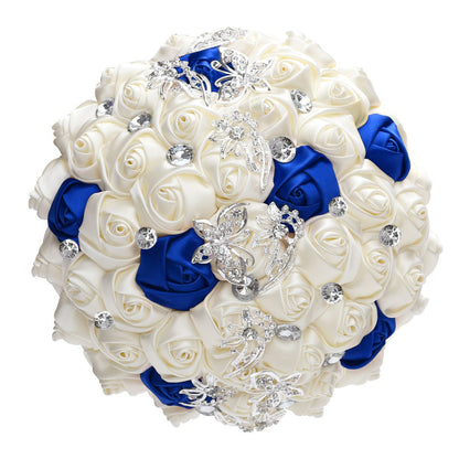 LoveQuince Crystal Butterfly Quinceañera Bouquet W2216-Z