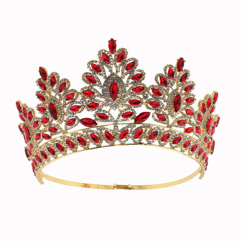 Royal Baroque Crystal Quinceañera Crown LY-A202
