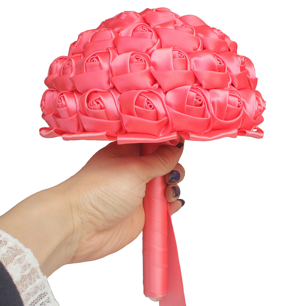 Satin Rose Ramos Custom Bouquet LQ223