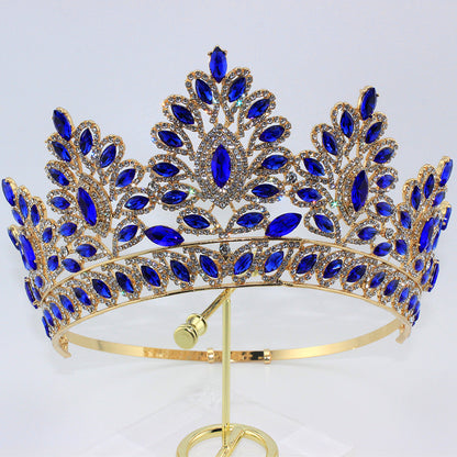 Royal Baroque Crystal Quinceañera Crown LY-A202