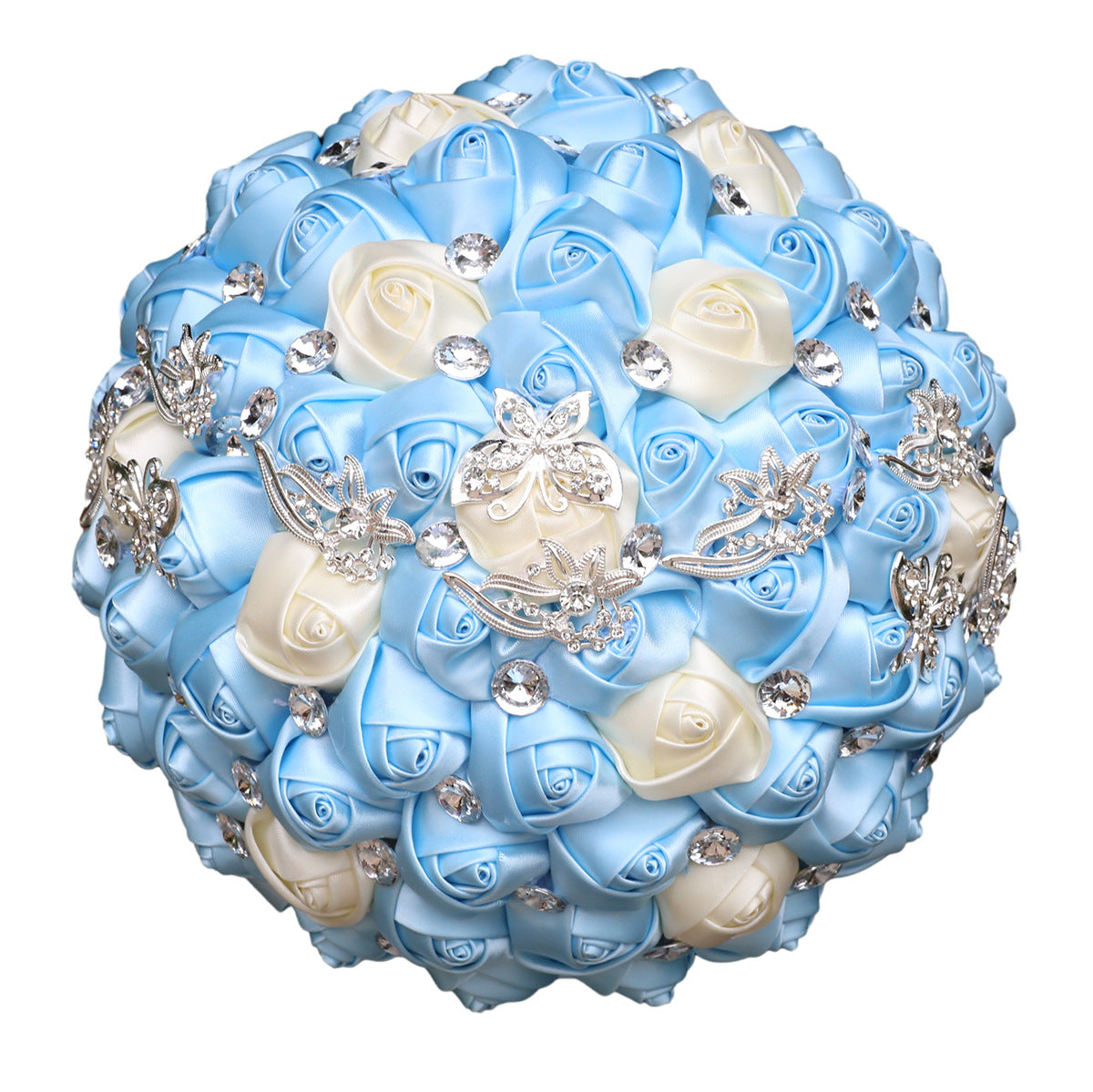 LoveQuince Crystal Butterfly Quinceañera Bouquet W2216-Z