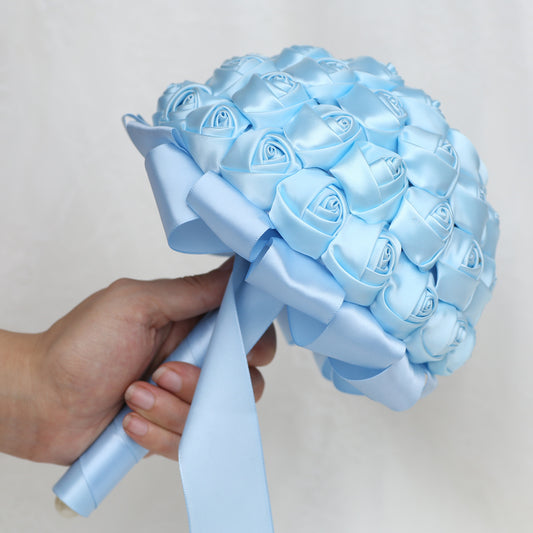 Satin Rose Ramos Custom Bouquet LQ223