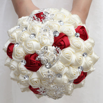 LoveQuince Crystal Butterfly Quinceañera Bouquet W2216-Z