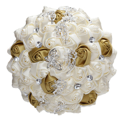 LoveQuince Crystal Butterfly Quinceañera Bouquet W2216-Z